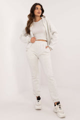 Casual sporty tracksuit set