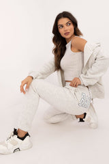 Casual sporty tracksuit set