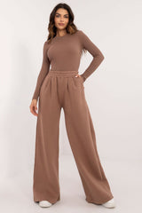 Women's smooth pattern casual set