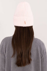 Uniform color fashionable patch beanie