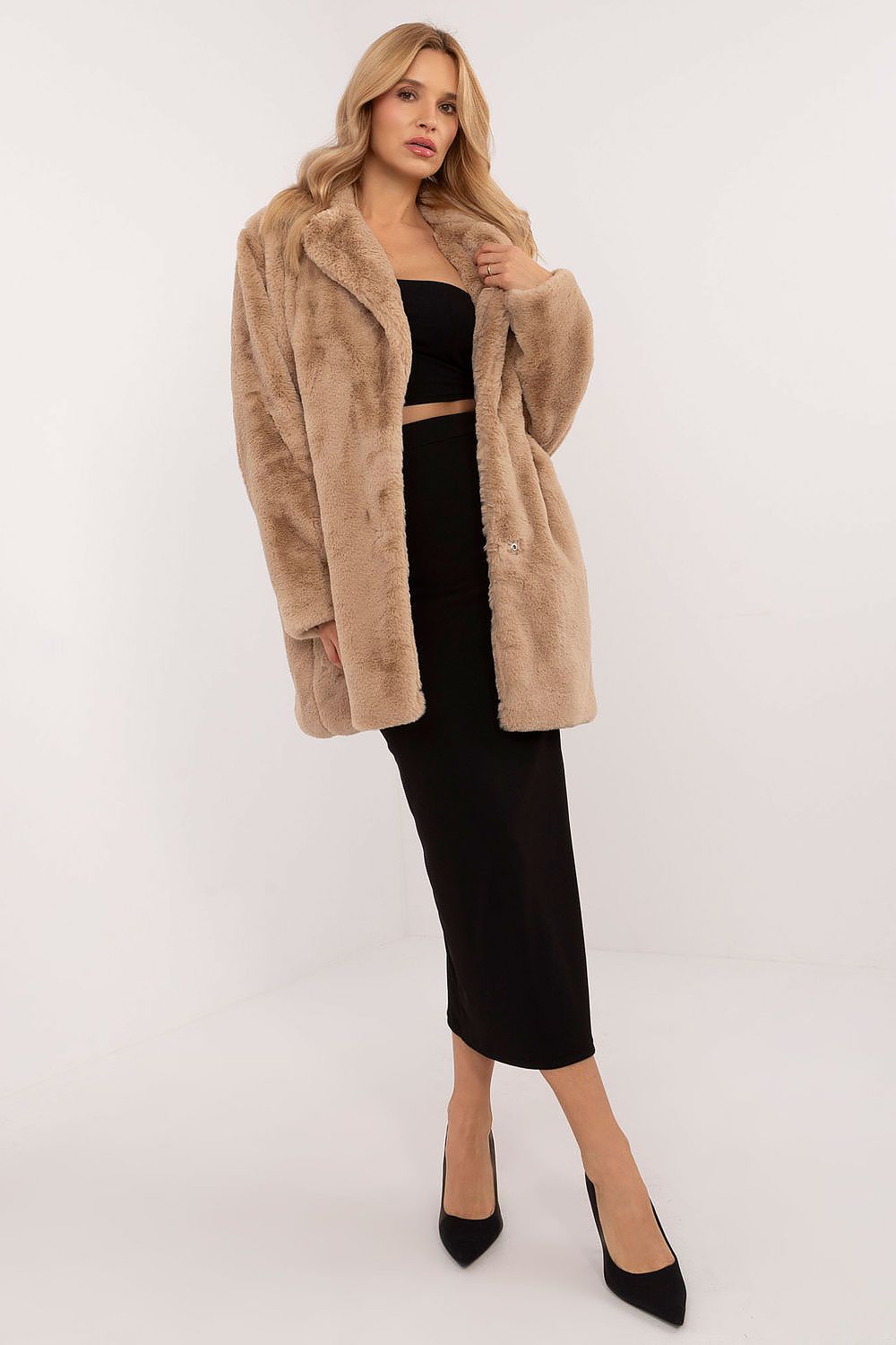 Women's viscose transitional coat