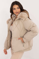 Women's winter jacket in casual style