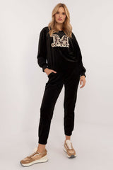 Women's casual style velour set