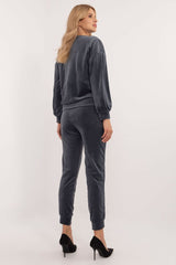 Women's casual style velour set