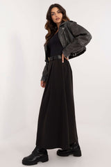 Long elegant flared maxi skirt