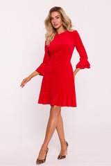 Velour knitwear charming daydress