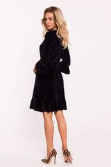 Velour knitwear charming daydress