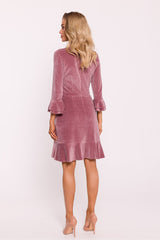 Velour knitwear charming daydress