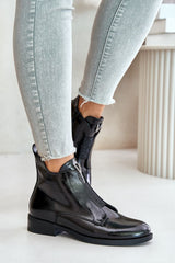 Women's eco leather ankle boots