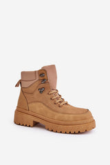 Women's eco leather trapper boots