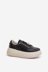 Vinceza natural leather sneakers