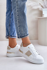 Fashionable platform sneakers