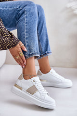 Fashionable platform sneakers