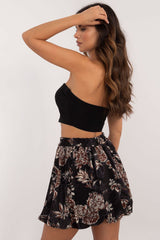 Bauble cut short mini cut skirt