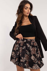 Bauble cut short mini cut skirt