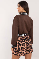 Women's stylish bomber jacket