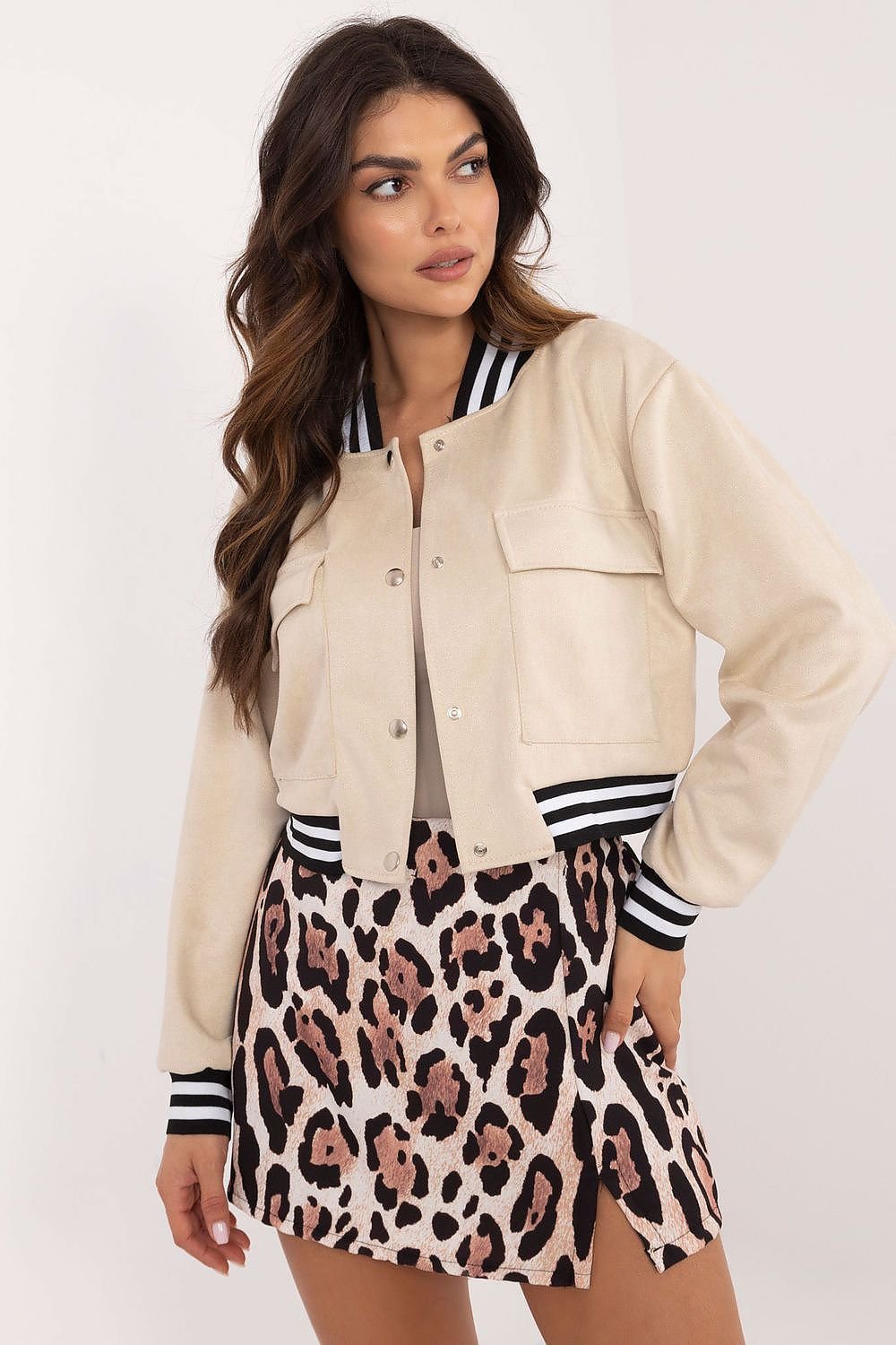 Women's stylish bomber jacket