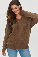 Loose-fitting women's sweater