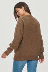 Loose-fitting women's sweater