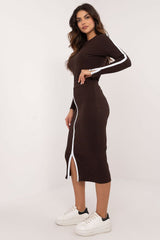 Women's striped fabric skirt set