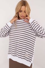 Everyday long sleeves striped blouse