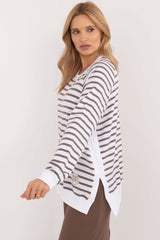 Everyday long sleeves striped blouse