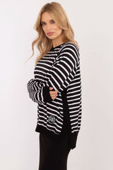 Everyday long sleeves striped blouse