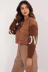 Women's short bomber jacket