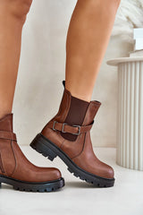 Elegant sable leather Jodhpur boots