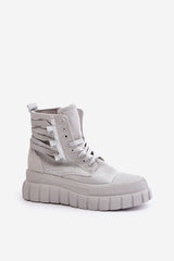 Women's high-top sneakers