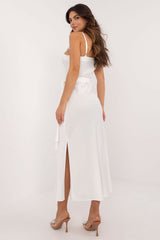 Elegant evening dress with mermaid cut