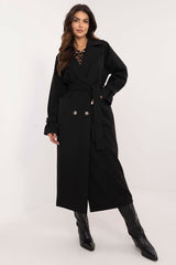 Elegant stylish transitional trench coat