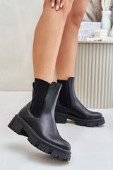 Black stylish Chelsea Jodhpur boot