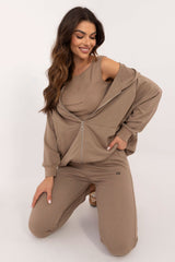 Women's casual style sweatshirt set