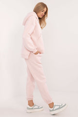 Women's casual warmed-up sweatshirt set