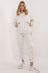 Women's casual warmed-up sweatshirt set