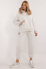 Women's casual warmed-up sweatshirt set