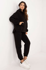 Women's casual warmed-up sweatshirt set