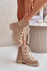 Women's lined ankle boots