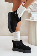 Big Star stylish black snow boots