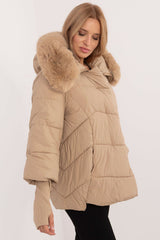 Women's casual quilted jacket