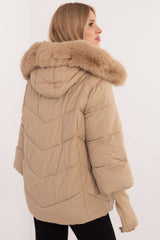 Women's casual quilted jacket