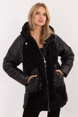 Women's casual jacket with fashionable corduroy