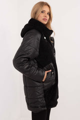 Women's casual jacket with fashionable corduroy