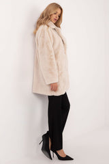 Women's transitional beige coat