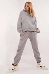 Women's casual warmed-up sweatshirt set