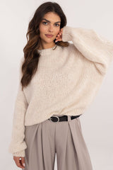 Women's smooth pattern sweater