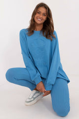 Women's leggings and sweatshirt set