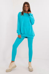 Women's leggings and sweatshirt set