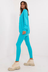 Women's leggings and sweatshirt set